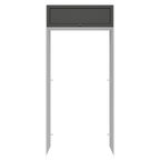 Porta-Geladeira 103 cm 1 Porta Basculante Branco/Preto Vik Madesa