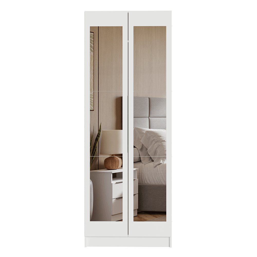 Kit Madesa com 6 Espelhos de 30 x 59,5 cm para Guarda-Roupa