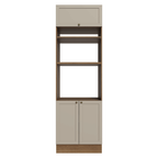 Torre Quente 70 x 60 cm 3 Portas Rustic/Crema Vik Madesa
