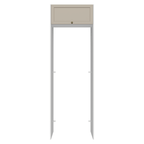 Porta-Geladeira 73 cm 1 Porta Basculante Branco/Crema Vik Madesa