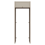 Porta-Geladeira 83 cm 1 Porta Basculante Rustic/Crema Vik Madesa
