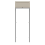 Porta-Geladeira 83 cm 1 Porta Basculante Branco/Crema Vik Madesa