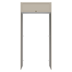 Porta-Geladeira 103 cm 1 Porta Basculante Crema/Branco/Crema Vik Madesa