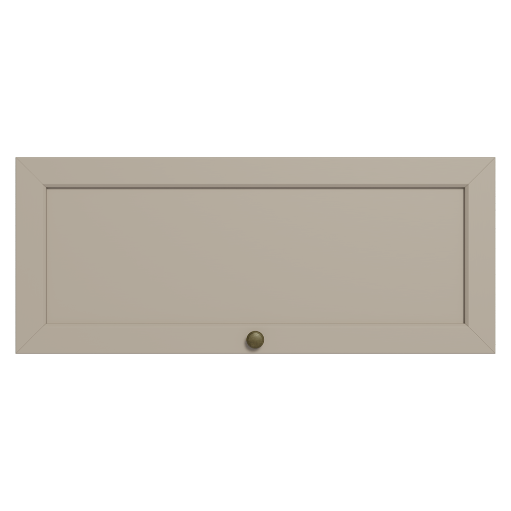 Armário Aéreo 80 cm 1 Porta Basculante Rustic/Crema Vik Madesa