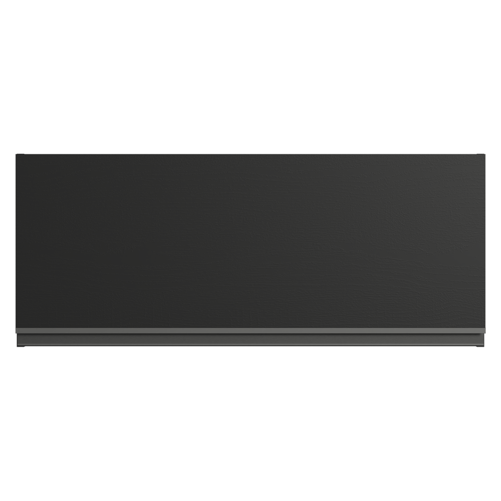 Armário Aéreo 80 cm 1 Porta Basculante Preto Nice Madesa