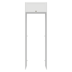 Porta-Geladeira 73 cm 1 Porta Basculante Branco Vik Madesa