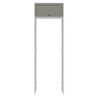 Porta-Geladeira 73 cm 1 Porta Basculante Branco/Cinza Vik Madesa