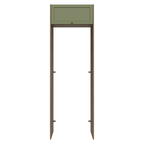Porta-Geladeira 73 cm 1 Porta Basculante Rustic/Verde Vik Madesa