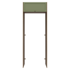 Porta-Geladeira 83 cm 1 Porta Basculante Rustic/Verde Vik Madesa