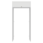 Porta-Geladeira 103 cm 1 Porta Basculante Branco Vik Madesa