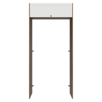 Porta-Geladeira 103 cm 1 Porta Basculante Rustic/Branco Vik Madesa