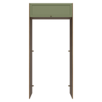 Porta-Geladeira 103 cm 1 Porta Basculante Rustic/Verde Vik Madesa