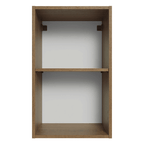 Armário Aéreo para Quarto 40 cm 2 Nichos Abertos Rustic Neo Madesa