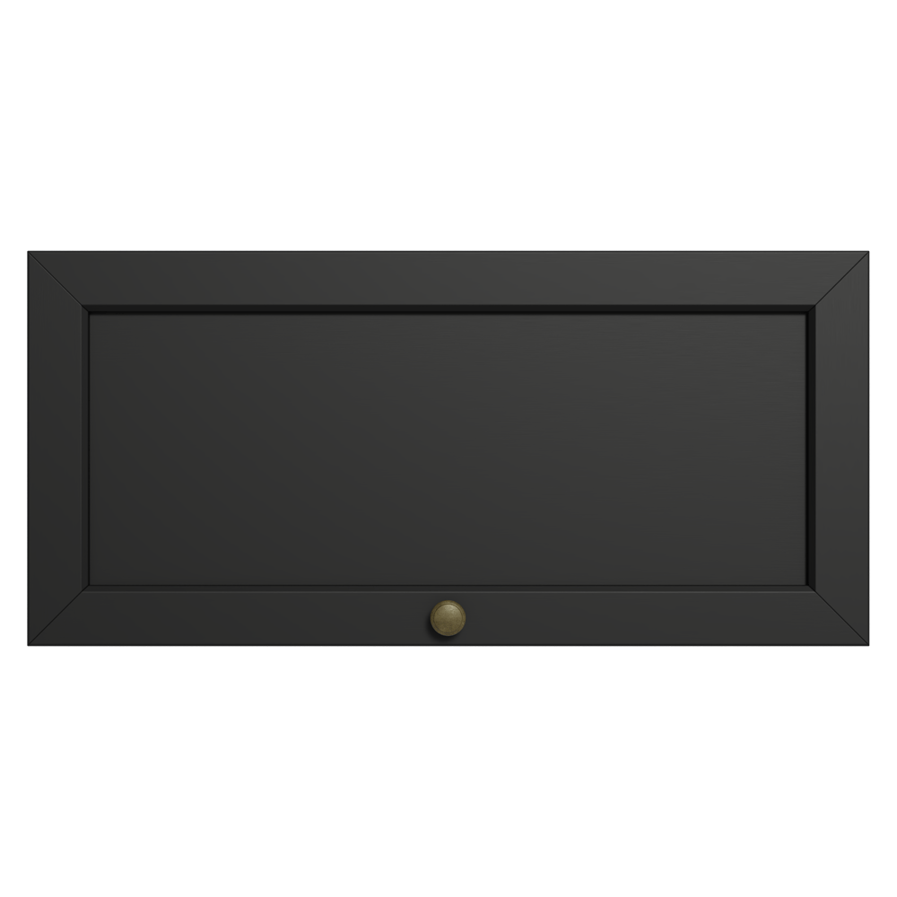 Armário Aéreo 70 cm 1 Porta Basculante Rustic/Preto Vik Madesa