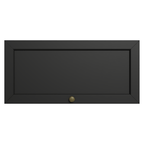 Armário Aéreo 70 cm 1 Porta Basculante Rustic/Preto Vik Madesa