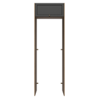 Porta-Geladeira 73 cm 1 Porta Basculante Rustic/Preto Vik Madesa