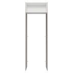 Porta-Geladeira 73 cm 1 Porta Basculante Crema/Branco/Crema Agata Madesa