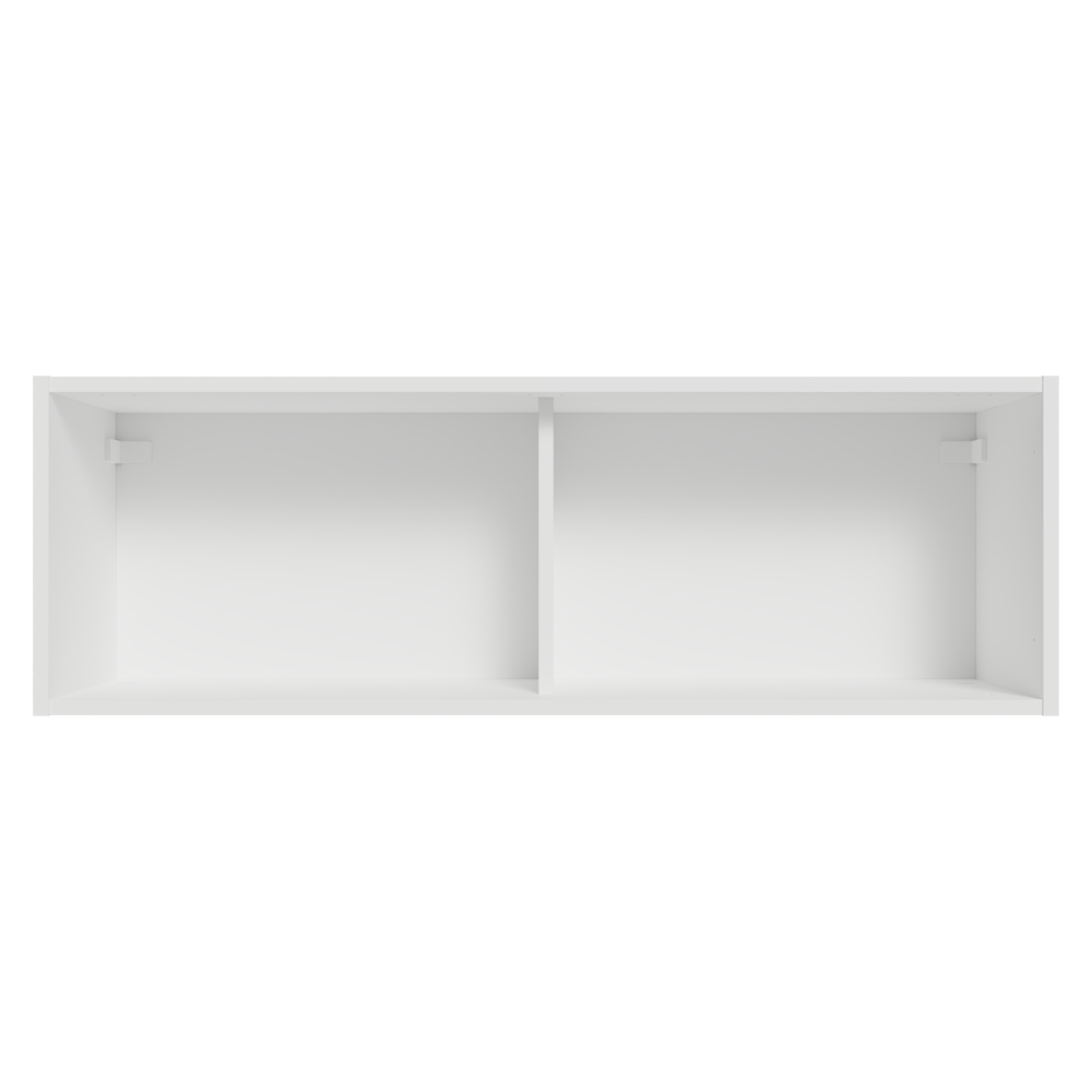 Armário Aéreo 100 cm 1 Porta Basculante Branco/Crema Vik Madesa