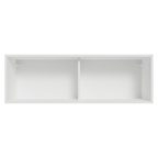 Armário Aéreo 100 cm 1 Porta Basculante Branco/Crema Vik Madesa