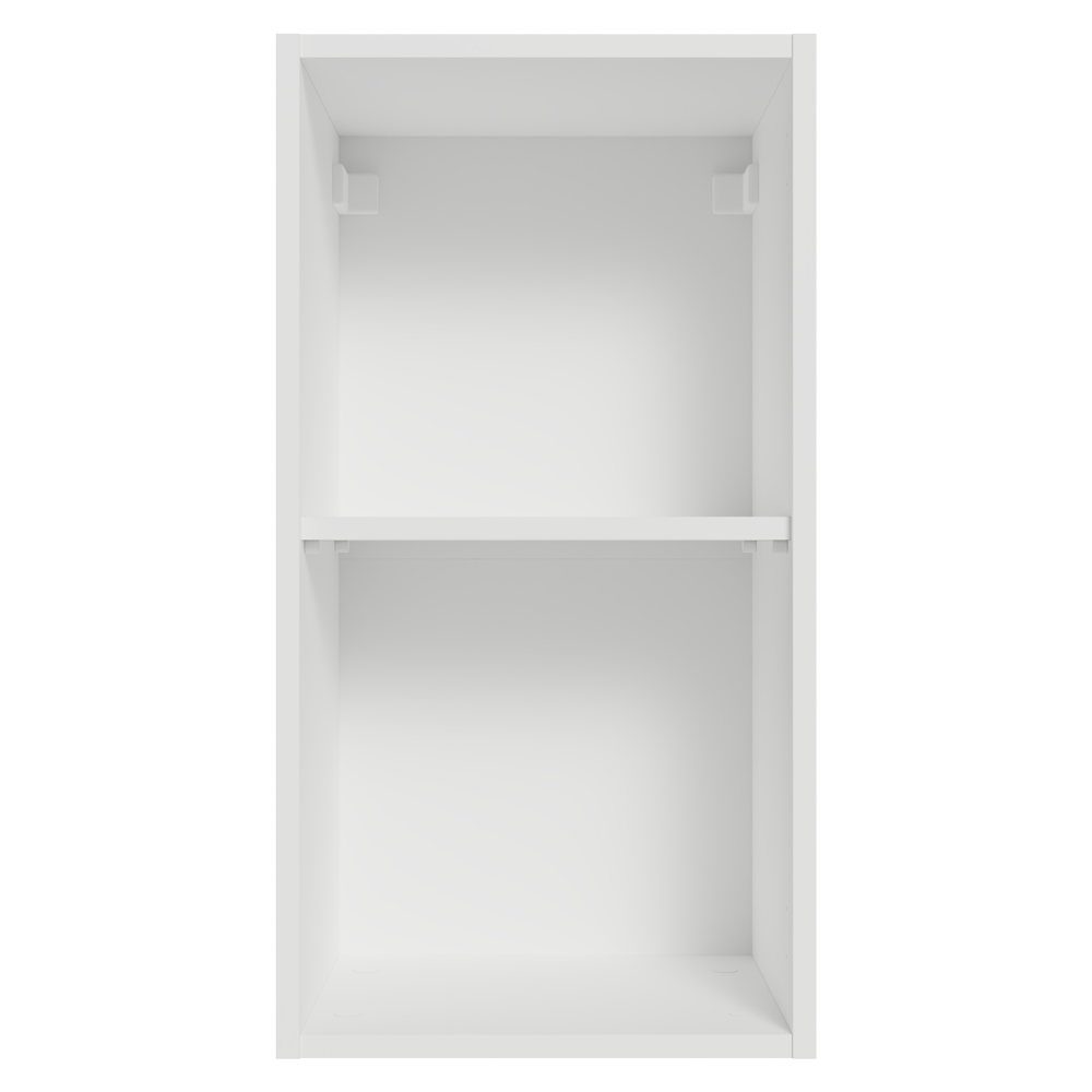 Armário Aéreo 35 cm 1 Porta Branco/Crema Vik Madesa