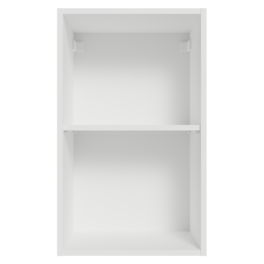 Armário Aéreo 40 cm 1 Porta Branco/Crema Vik Madesa
