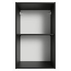 Armário Aéreo 40 cm 1 Porta Preto Nice Madesa