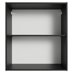 Armário Aéreo 60 cm 1 Porta Preto Nice Madesa