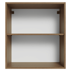 Armário Aéreo 60 cm 1 Porta Rustic/Crema Vik Madesa