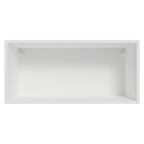 Armário Aéreo 70 cm 1 Porta Basculante Branco/Crema Vik Madesa