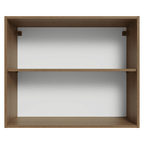 Armário Aéreo 80 cm 2 Portas Rustic/Crema Vik Madesa
