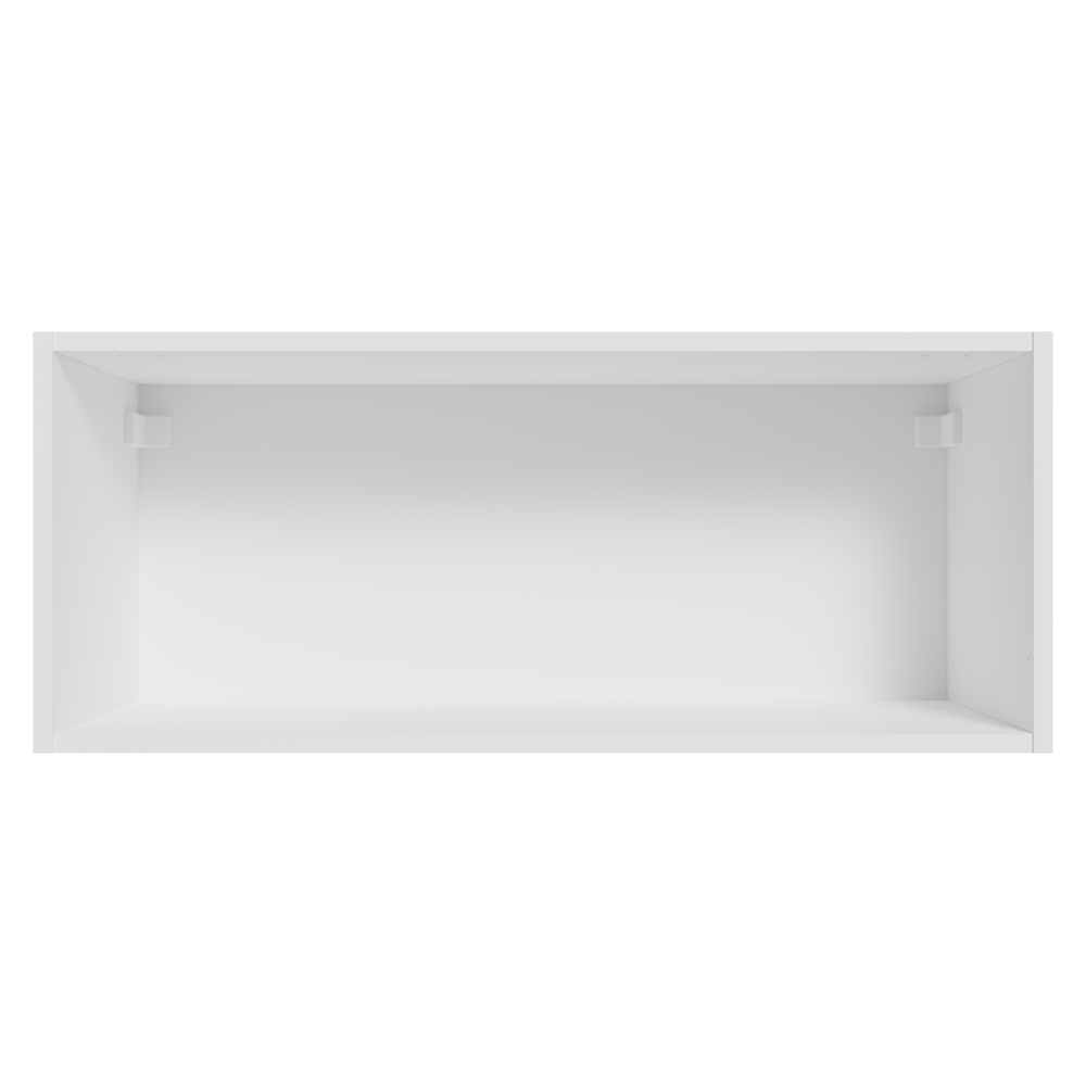 Armário Aéreo 80 cm 1 Porta Basculante Branco/Crema Vik Madesa