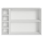 Buffet Aparador com Adega 100cm 2 Portas Branco/Verde Vik Madesa 16