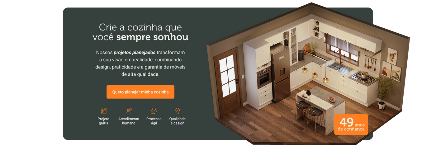 Banner Projetos de Cozinha