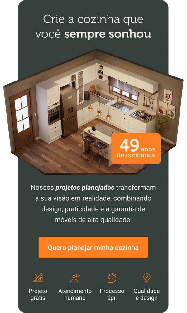 Banner Projetos de Cozinha