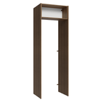 Porta-Geladeira 73 cm 1 Porta Basculante Rustic/Branco Vik Madesa