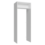 Porta-Geladeira 83 cm 1 Porta Basculante Branco Veludo Lux Madesa