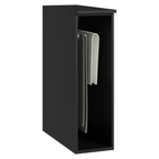 Balcão Porta-Pano 20 cm Suspenso Preto Nice Madesa