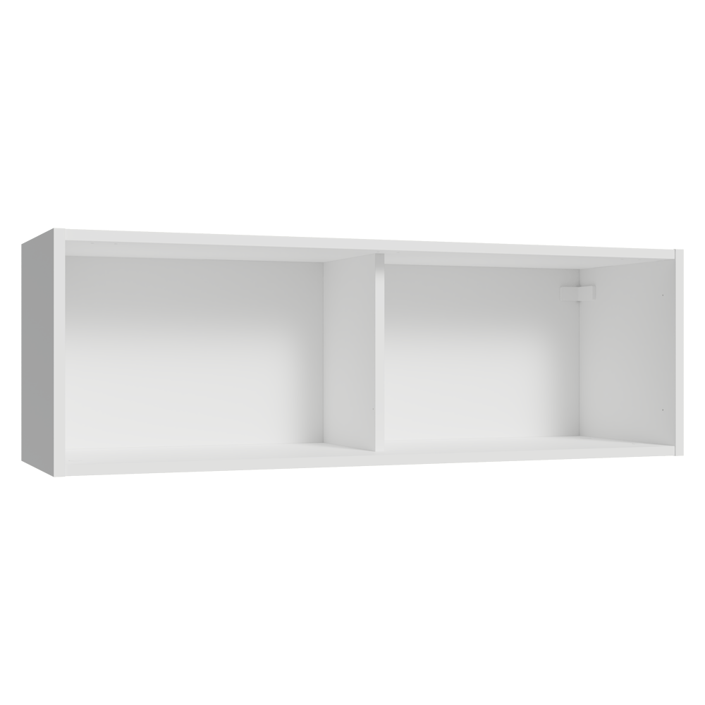 Armário Aéreo 100 cm 1 Porta Basculante Branco/Crema Vik Madesa