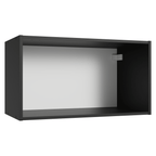 Armário Aéreo 60 cm 1 Porta Basculante Preto Nice Madesa