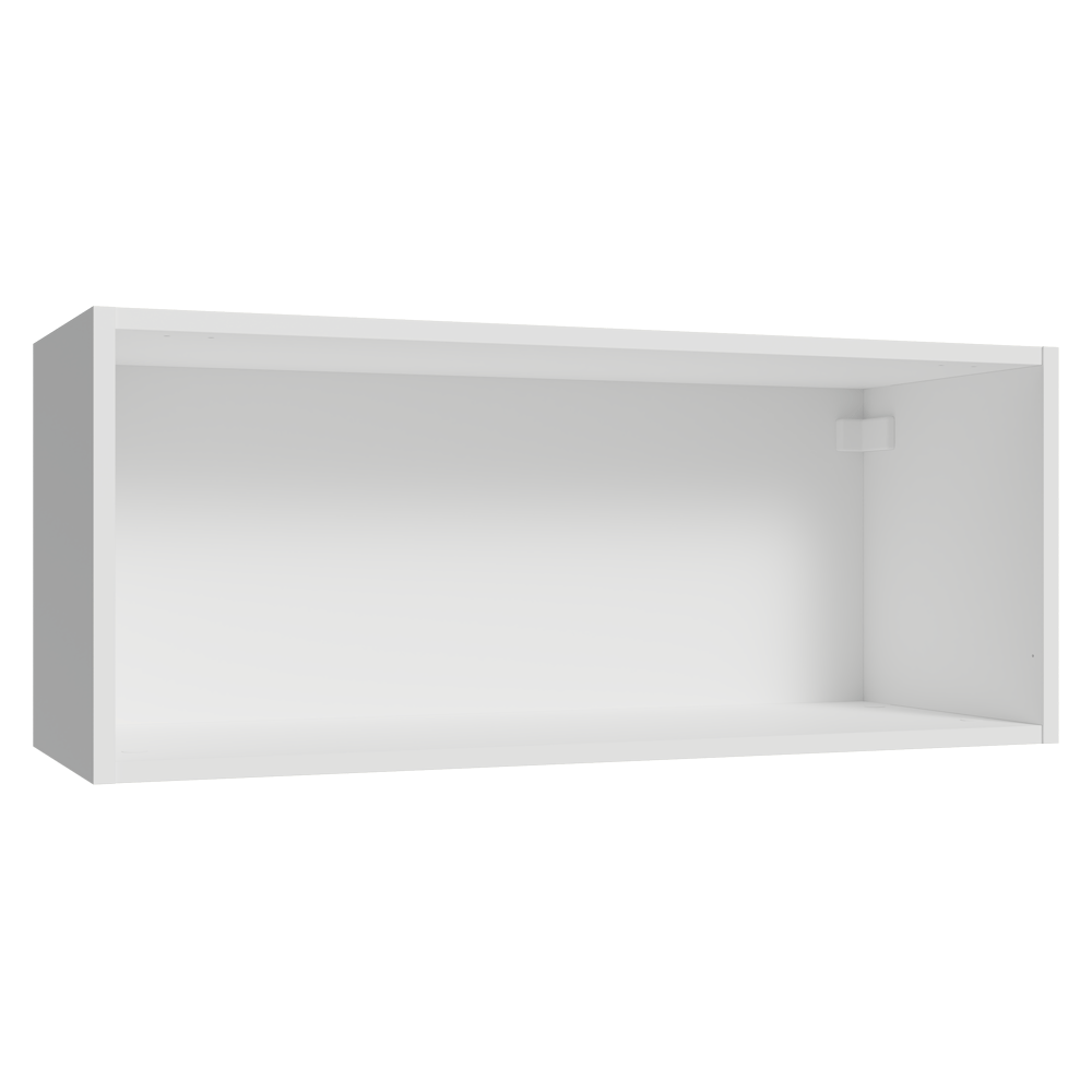 Armário Aéreo 80 cm 1 Porta Basculante Branco/Crema Vik Madesa