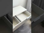 Penteadeira Madesa Camarim Carly com 3 Gavetas (Sem Painel) Branco
