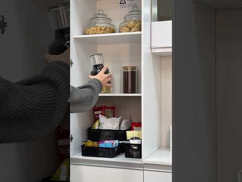 Paneleiro 100% MDF 2 Portas Branco Smart Madesa