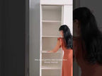Guarda-Roupa Casal Madesa Austin 4 Portas de Correr 3 Gavetas Branco
