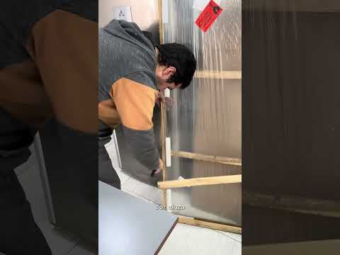 Conjunto Sala de Jantar Mesa Tampo de Vidro 6 Cadeiras Rustic/Cinza/Silver Geórgia Madesa