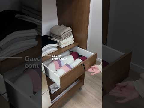 Guarda-Roupa Solteiro Madesa Luke 2 Portas de Correr com Espelho com Pés Rustic