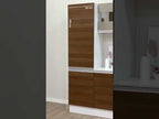 Paneleiro Madesa Smart 2 Portas Branco/Rustic