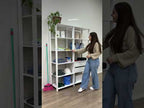 Guarda-Roupa Closet Modulado 6 Gavetas 210 cm Branco Valencia Madesa