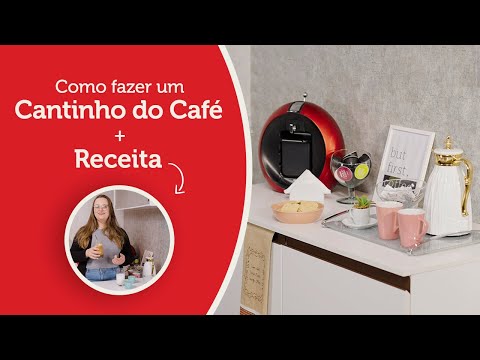 Balcão Cantinho do Café Madesa Reims 2 Portas Preto