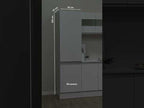 Paneleiro 100% MDF 2 Portas Branco Smart Madesa