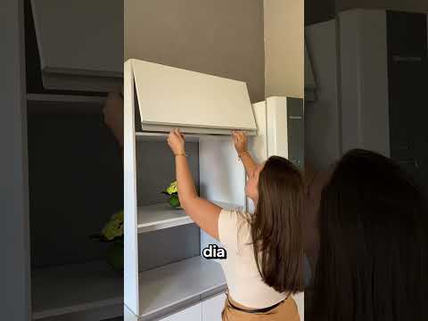 Armário de Cozinha Completa 100% MDF 250cm Branco Smart Madesa 01